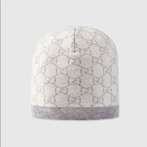 Gucci - Baby GG pattern wool hat